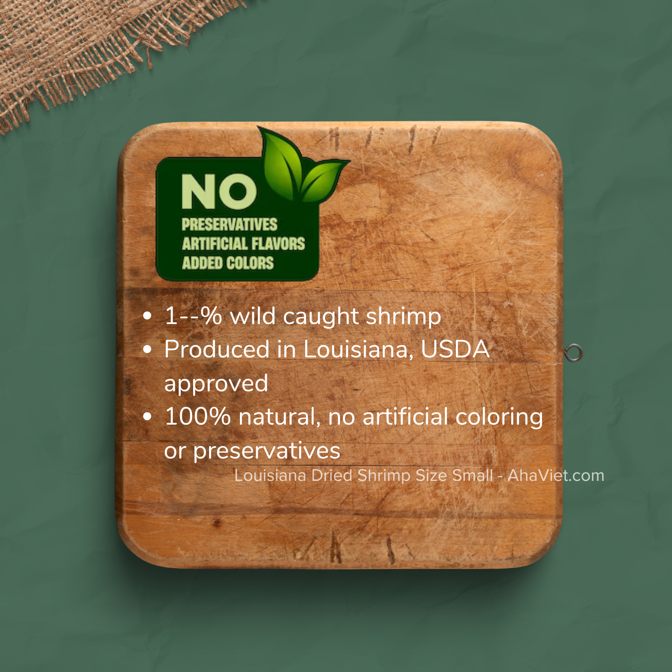 Louisiana Dried Shrimp - Tôm Khô Louisiana